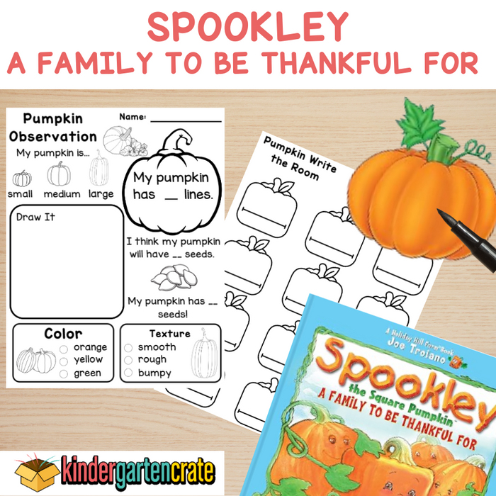 Spookley A Family to Be Thankful For - Begin with Books - Kindergarten Crate
