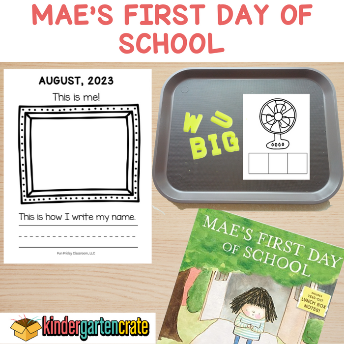 Mae's First Day of School - Begin with Books