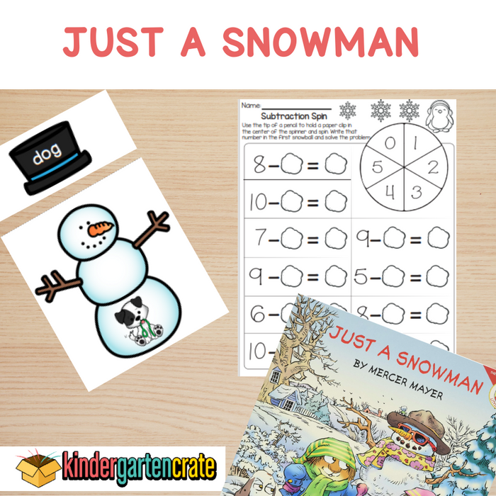 Just a Snowman - Begin with Books - Kindergarten Crate
