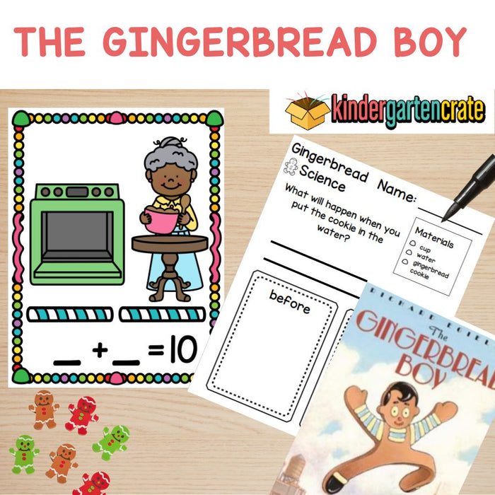 The Gingerbread Boy - Begin with Books - Kindergarten Crate