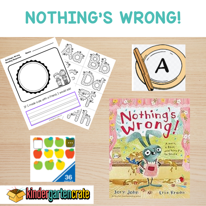 Nothing's Wrong! Hare, Bear, Pie to Share - Begin with Books - Kindergarten Crate