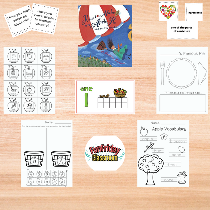 How to Make an Apple Pie and See the World - Begin with Books - Fun Friday Classroom