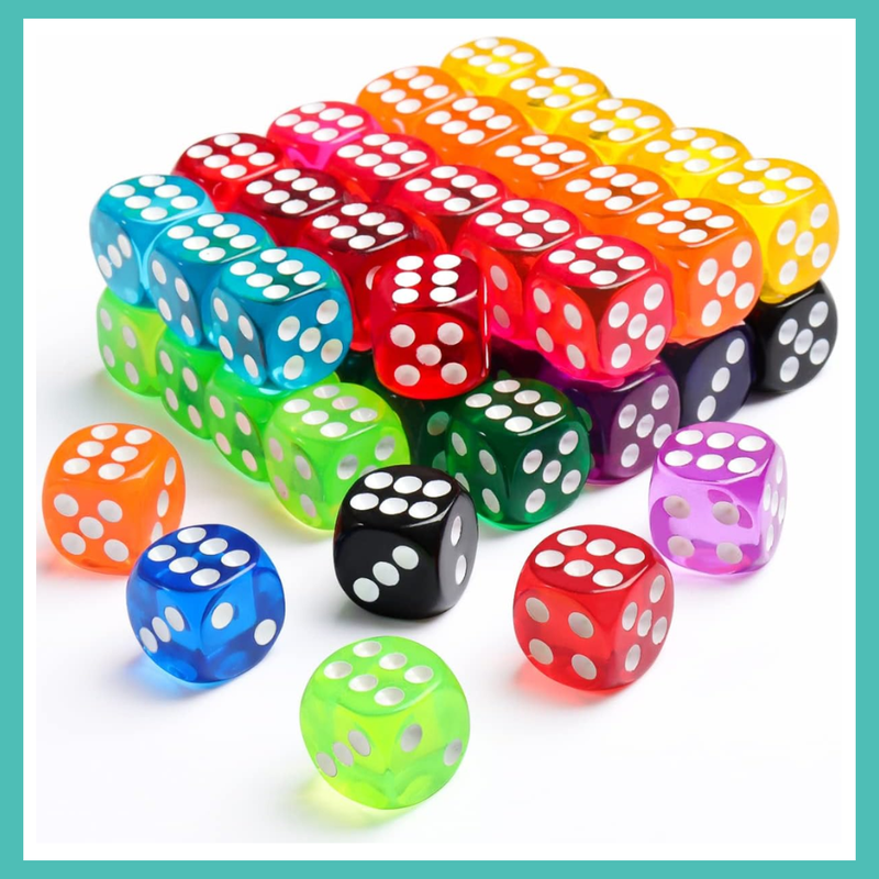 6-Sided Dice - Kindergarten Crate