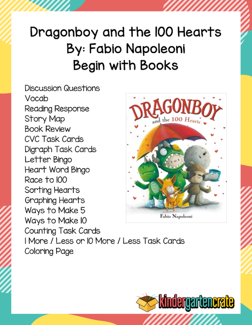 Dragonboy and the 100 Hearts - Kindergarten Crate