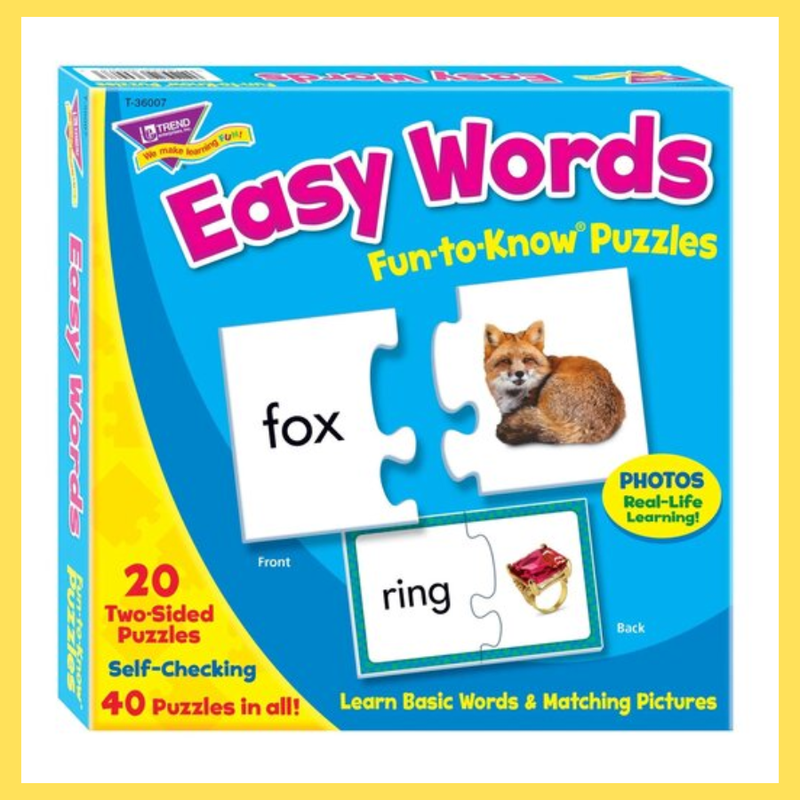 Easy Words - Kindergarten Crate