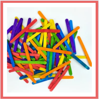 Multi-color Craft Sticks