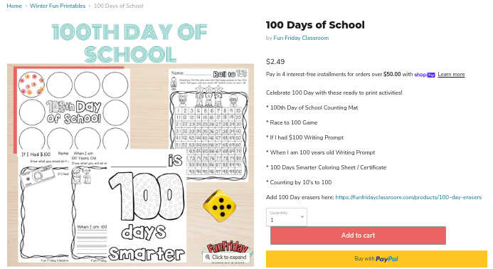 Unlimited Printables Plus Build a Box - Kindergarten Crate