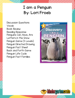 I am a Penguin - Begin with Books - Kindergarten Crate