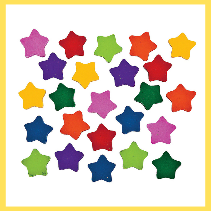 Mini Star Erasers