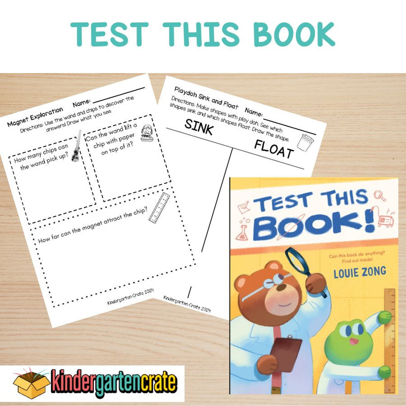 Test This Book - Begin with Books - Kindergarten Crate