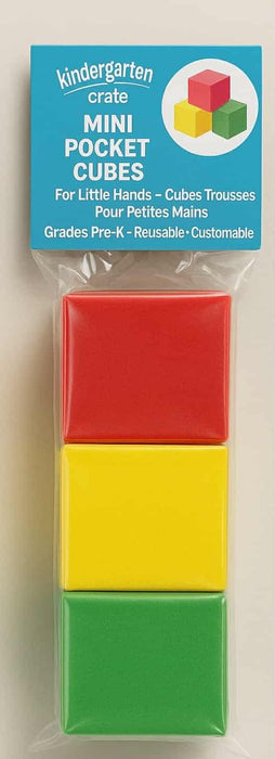 Mini Pocket Cubes (set of 3)