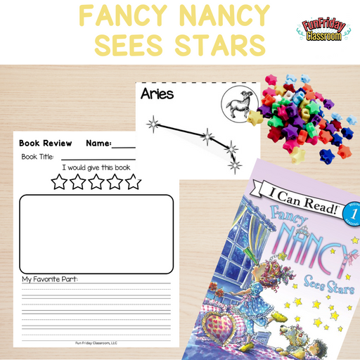 Fancy Nancy Sees Stars - Begin with Books - Kindergarten Crate