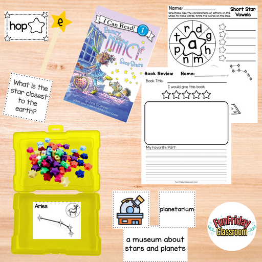 Fancy Nancy Sees Stars - Begin with Books - Kindergarten Crate