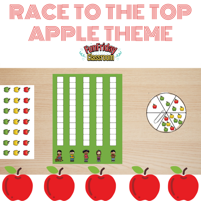 Apple Race to the Top Game - Fun Friday Classroom
