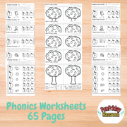 Apple Theme - Literacy Centers - Fun Friday Classroom