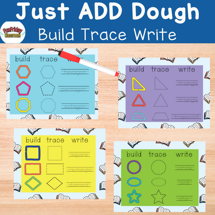 Build Trace Write Mats - Book Theme
