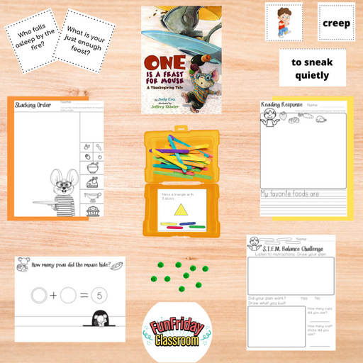 One Is a Feast for Mouse - Begin with Books - Fun Friday Classroom