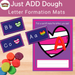 ABC Letter Formation Mat - Heart Theme - Fun Friday Classroom