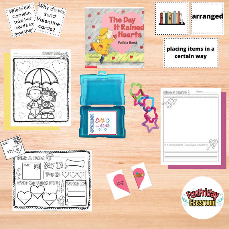 The Day it Rained Heats - Begin with Books - Fun Friday Classroom