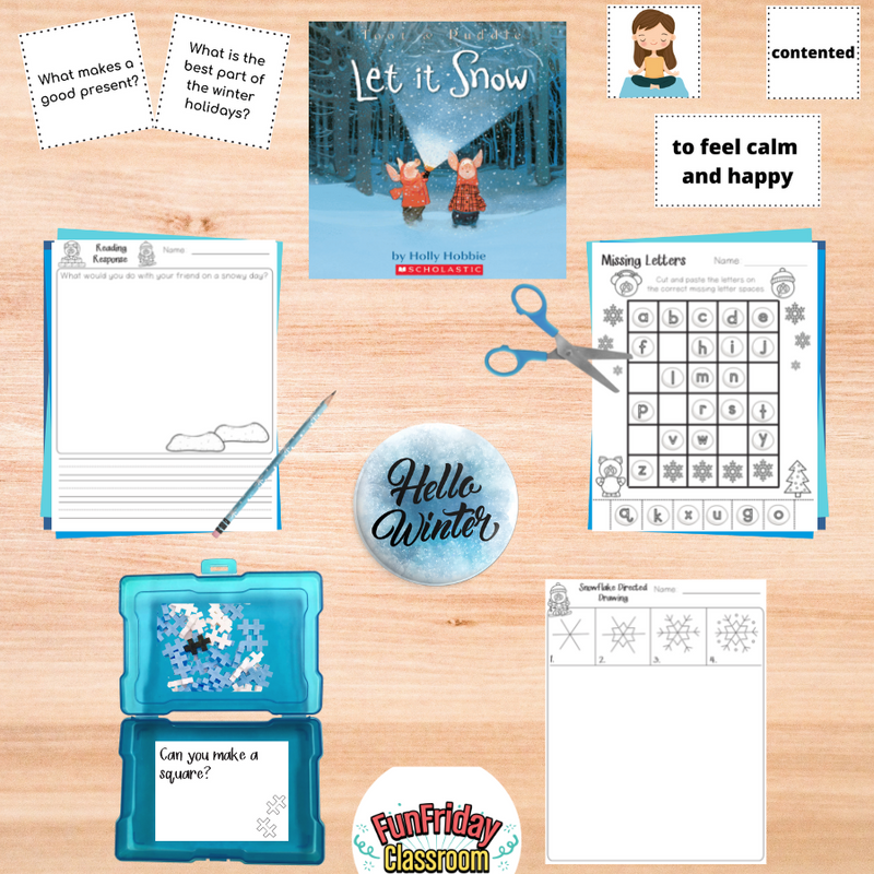 Toot and Puddle: Let it Snow - Begin with Books - Fun Friday Classroom