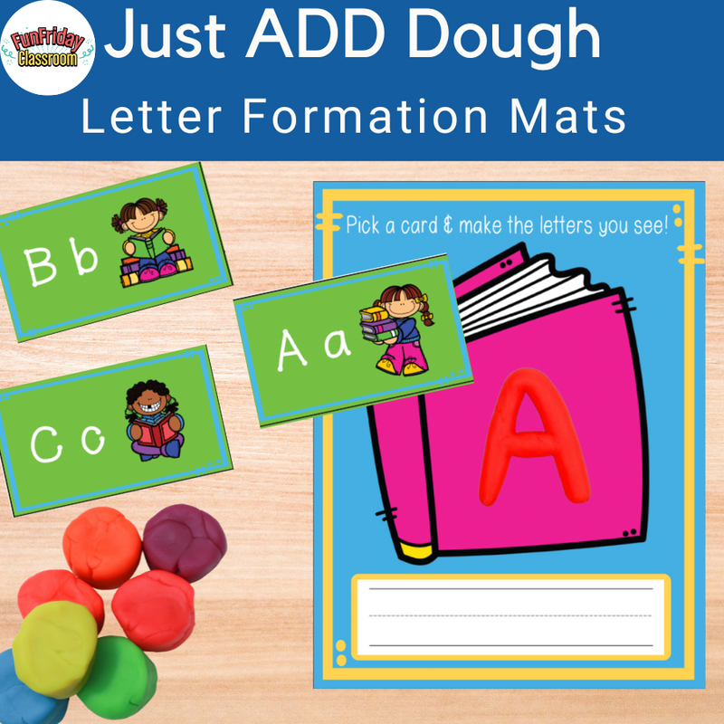 Letter Formation Mat - Book - Kindergarten Crate