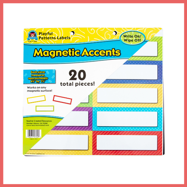 Magnetic Labels - Teacher Created Resources - Fun Friday Classroom