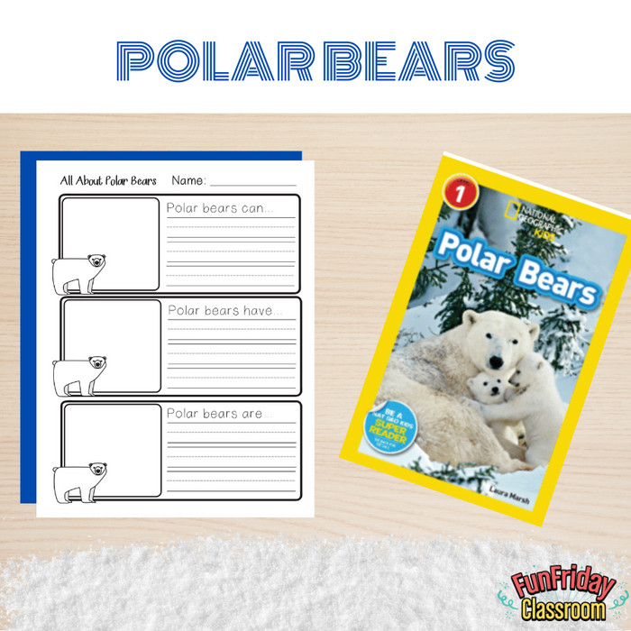 National Geographic Polar Bears - Begin with Books - Fun Friday Classroom