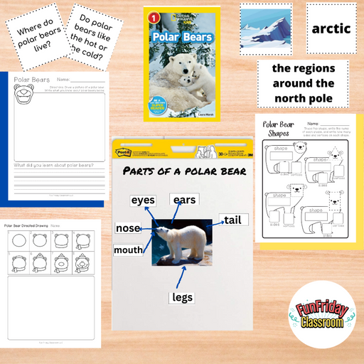 National Geographic Polar Bears - Begin with Books - Fun Friday Classroom