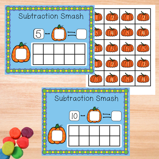 Pumpkin Theme - Math Centers - Addition and Subtraction - Fun Friday Classroom