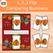 1, 2, 3 Flip Pumpkin Comparing Numbers Game - Fun Friday Classroom