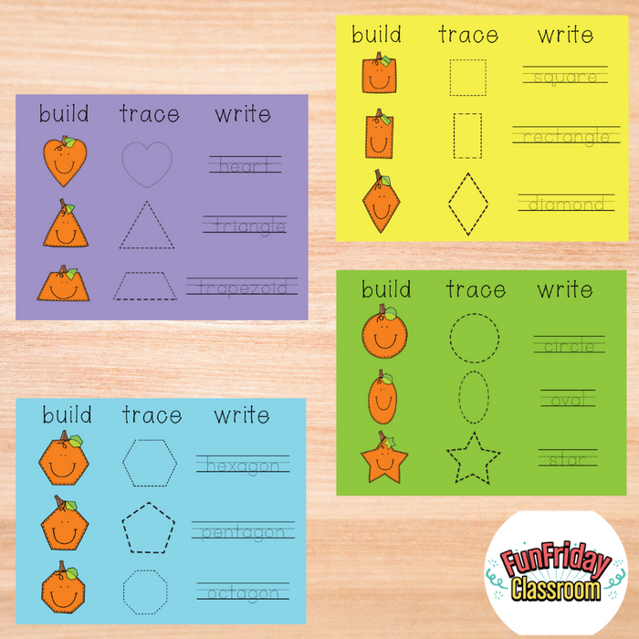 Pumpkin Theme - Math Centers - Measurement and Geometry - Fun Friday Classroom