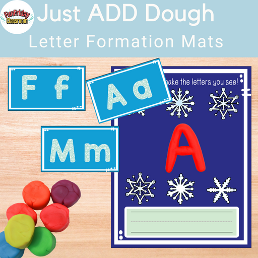 ABC Snowflake Mat - Fun Friday Classroom