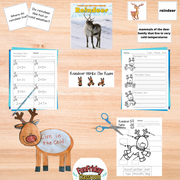 Reindeer - Begin with Books - Fun Friday Classroom